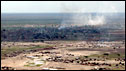 Aerial view of Abyei town